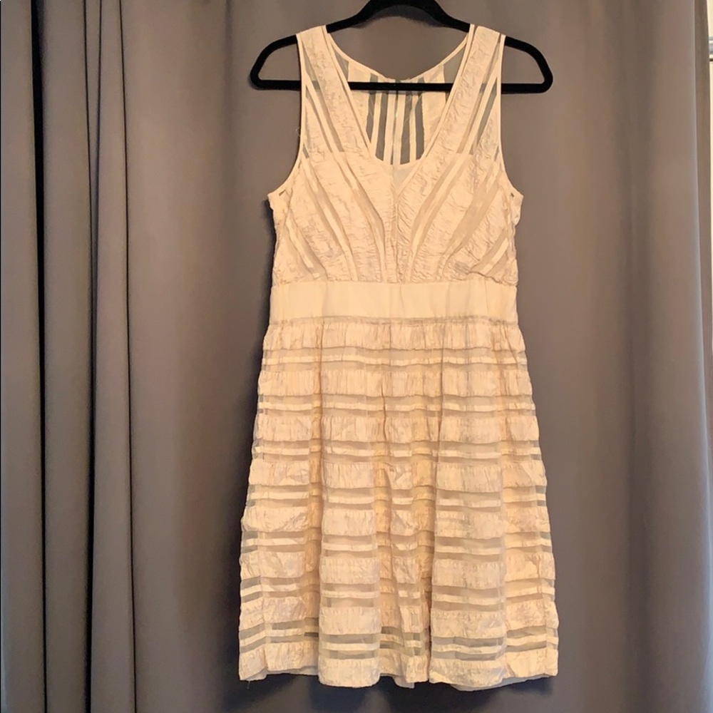 Cream dress
